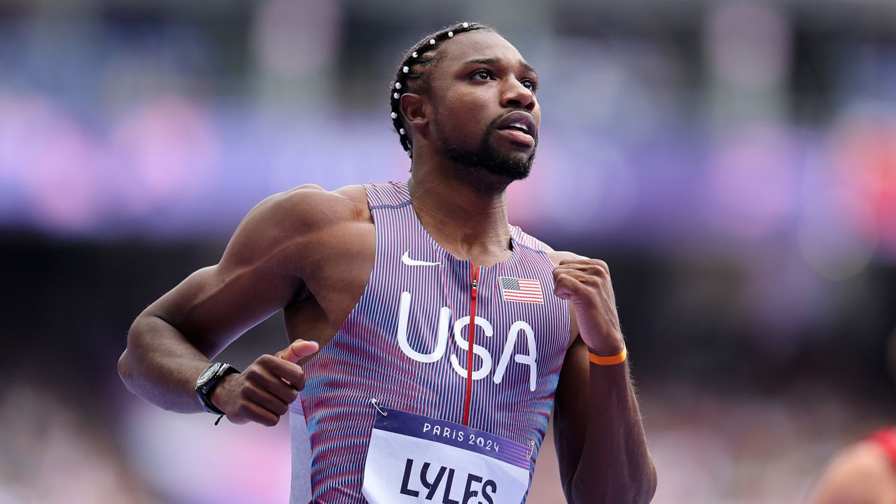 Noah Lyles at Paris Olympics