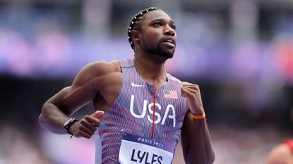 Noah Lyles at Paris Olympics