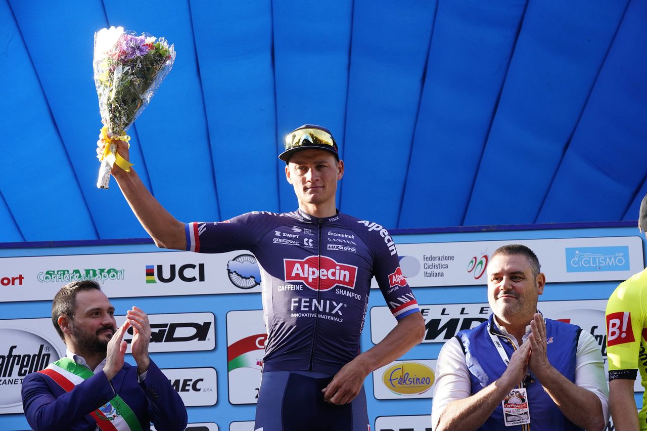 Settimana Internazionale Coppi e Bartali 2022 - 37th Edition - 4th stage Montecatini - Montecatini 158.7 km - 25/03/2022 - Mathieu Van Der Poel (NED - Alpecin - Fenix) - photo Massimo Fulgenzi/SprintCyclingAgency&Acirc;&copy;2022