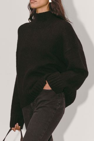 Everlane The Cloud Oversized Turtleneck