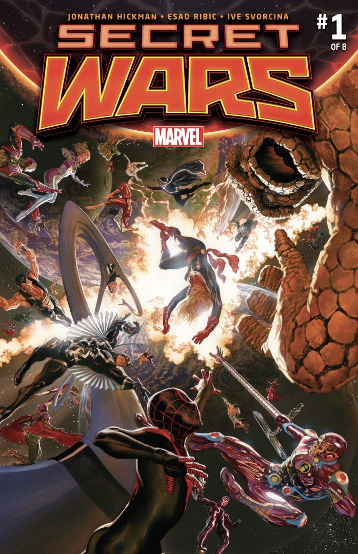 page from Secret Wars (2015)