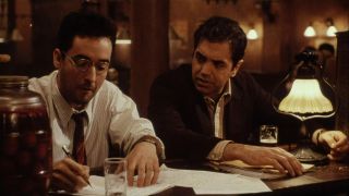 John Cusack and Chazz Palminteri in Bullets Over Broadway