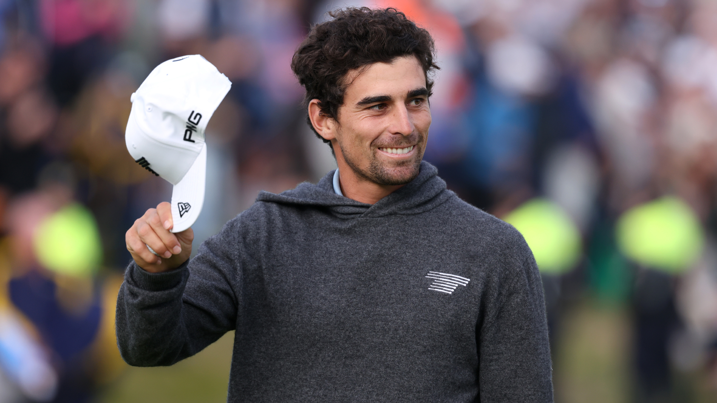 Joaquin Niemann at the Amgen Irish Open
