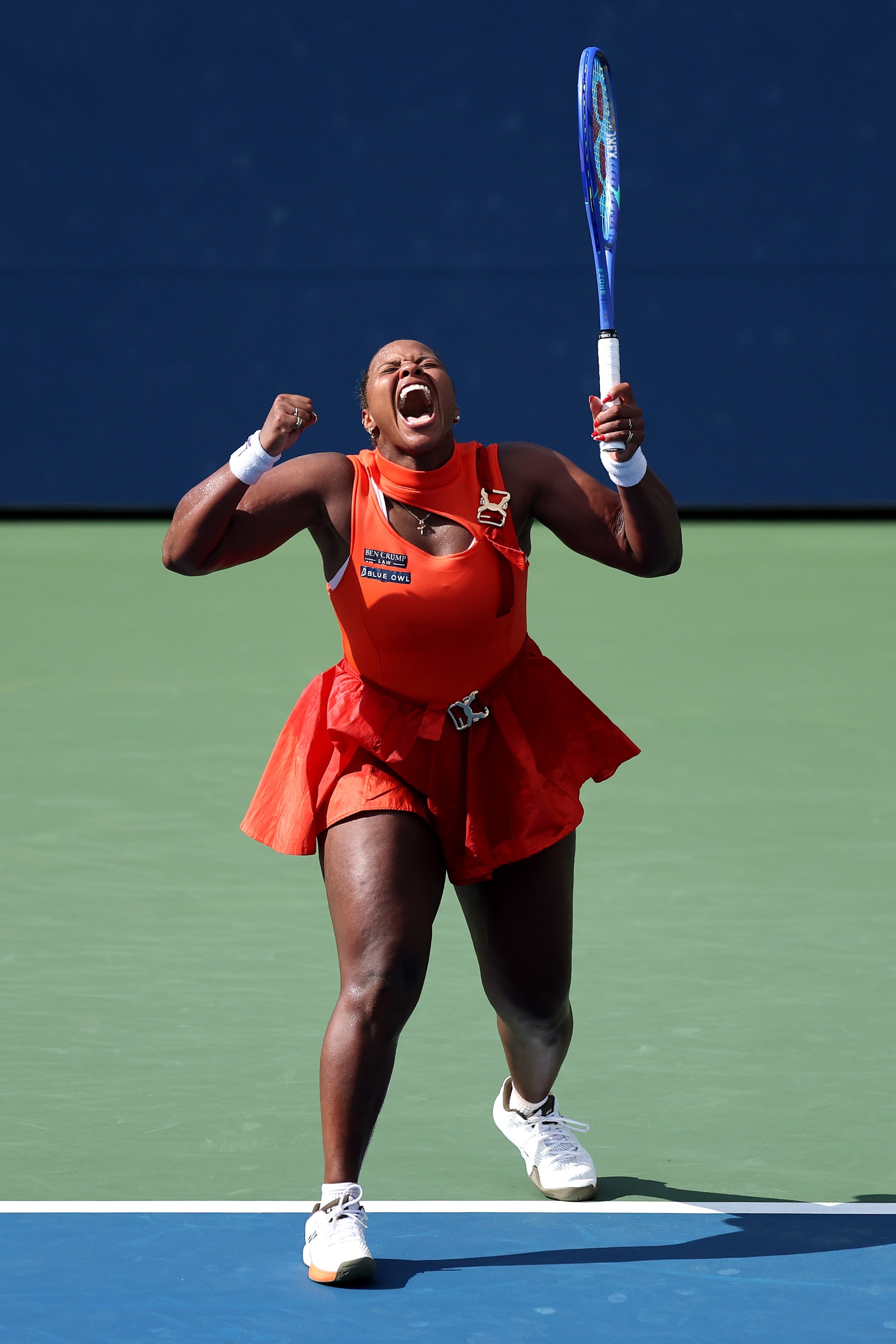 Taylor Townsend interview with Marie Claire about 2026 US Open outfits