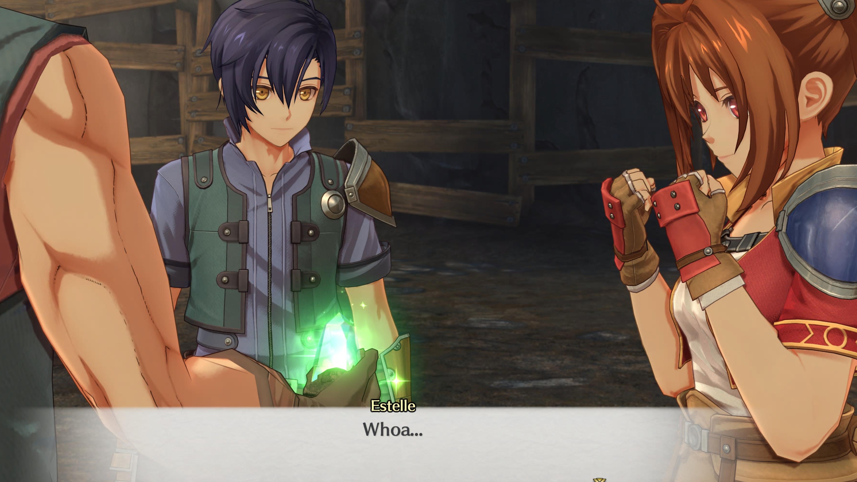 Estelle wowed by a gem in Trails in the Sky 1st Chapter