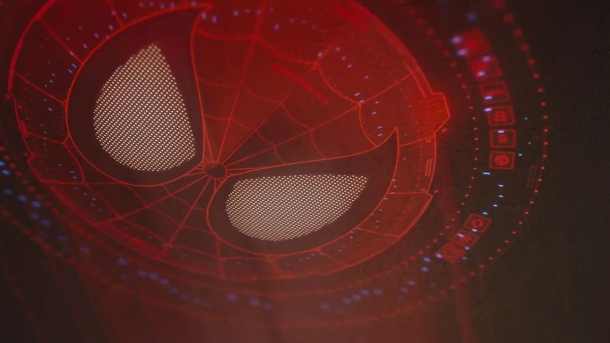 Spider-Man's logo as seen in the Captain America: Civil War