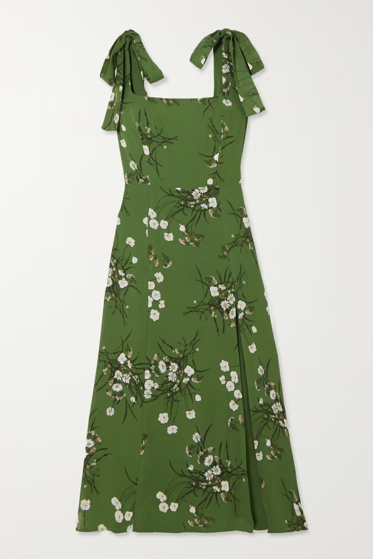 Reformation Twilight floral-print crepe midi dress