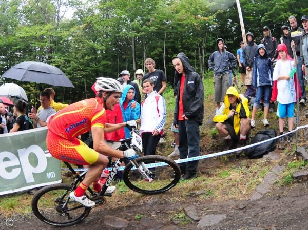 Ivan Alvarez Guttierrez (Spain) rides to a top 10 finish