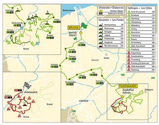 Tour of Flanders 2016 race route