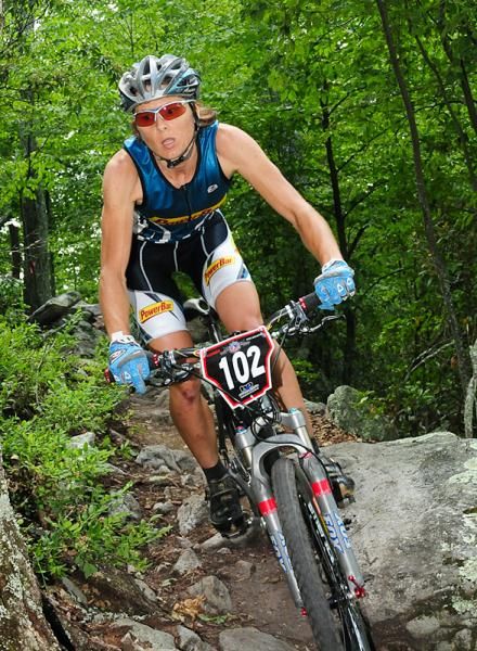 Anina Aaron (Powerbar) looked blazing fast but unfortunately flatted.