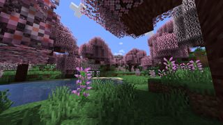 Minecraft biomes o'plenty mod cherry blossom biome