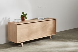 Wooden credenza by benchmark