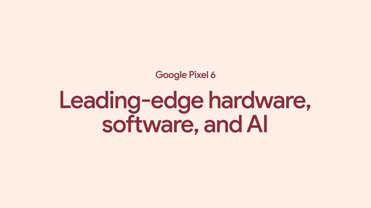 Google Pixel 6 event