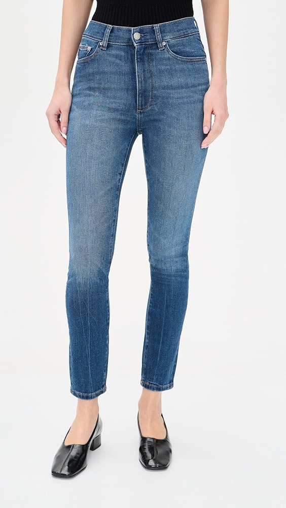 Farrow Skinny High Rise Instasculpt Jeans - Blue Horizon