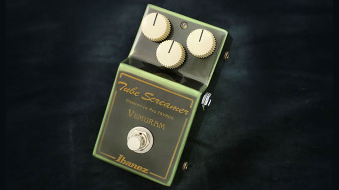 ギター tsv808 Ibanez vemuram Ibanez TSV808 Vemuram Tube Screamer Overdrive Pedal | Sweetwater