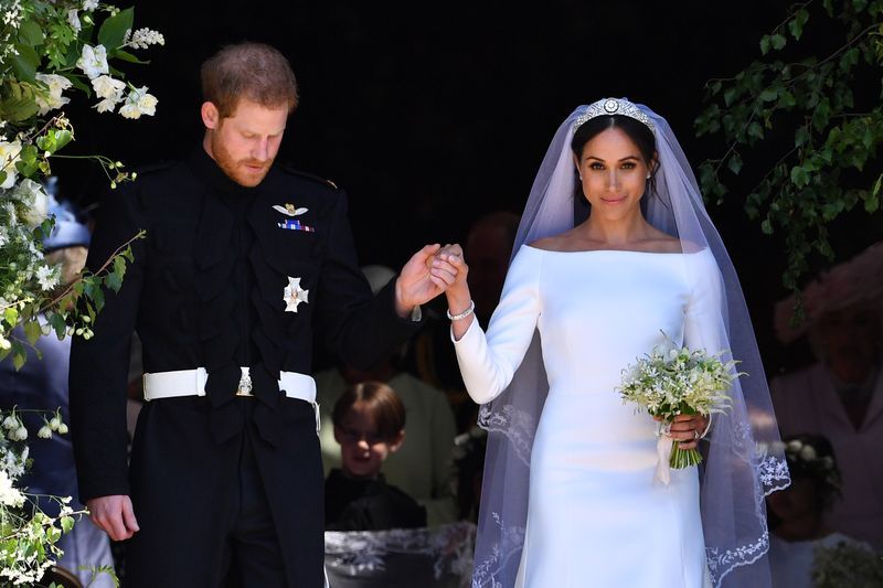 Meghan Markle Givenchy Wedding Dress