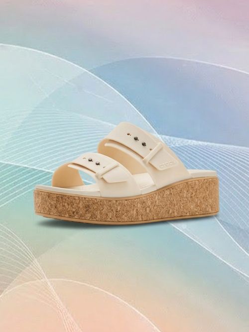 Crocs Women's Brooklyn Cork Buckle Sandal