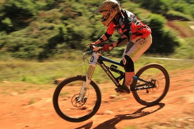 Nadia Botha was elated with her victory in the elite women's category