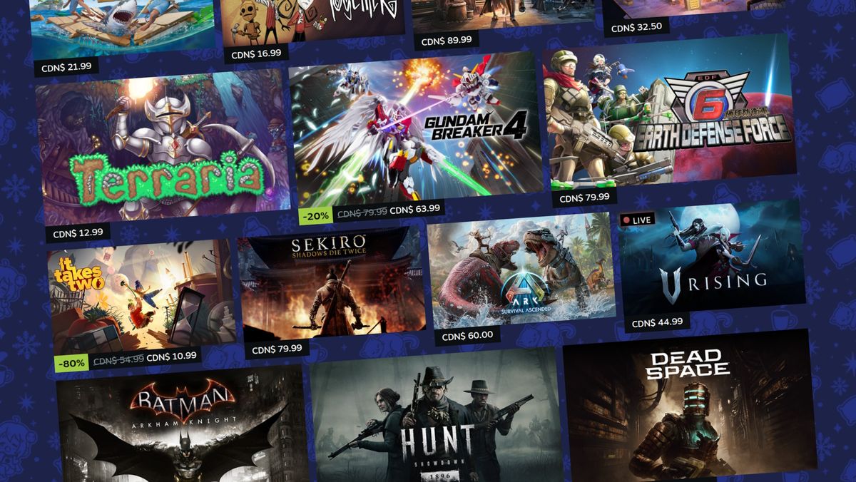 Steam’s 2024 Winter Sale is live