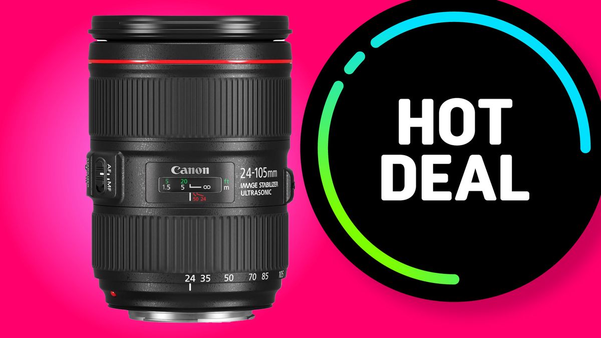 Canon's iconic EF 24-105mm f4L hits lowest price ever – save over