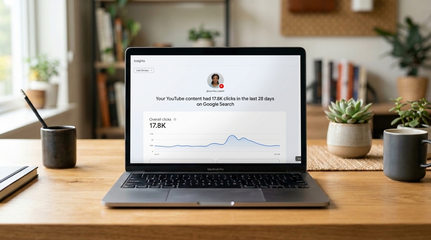 Google Search Console on a macbook pro