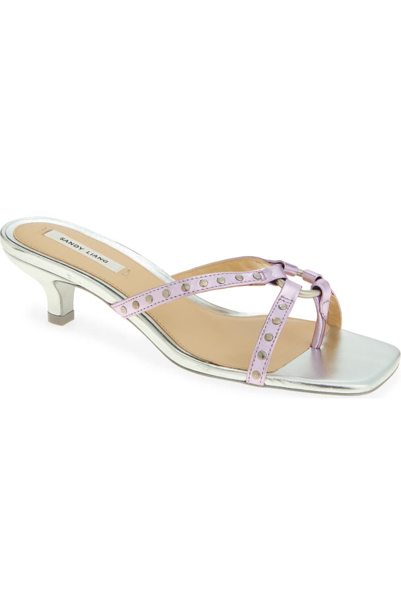 Spy Kitten Heel Sandal