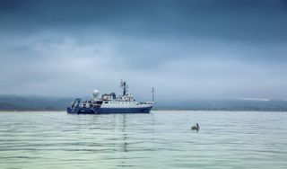 The Nautilus research vessel will livestream footage to scientists and the public.