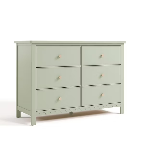 Sage green dresser