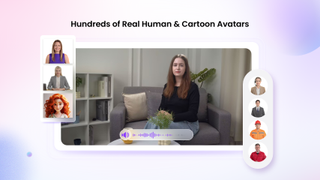 Vidnoz AI offers realistic AI-powered avatars and voiceovers for video creation and editing.