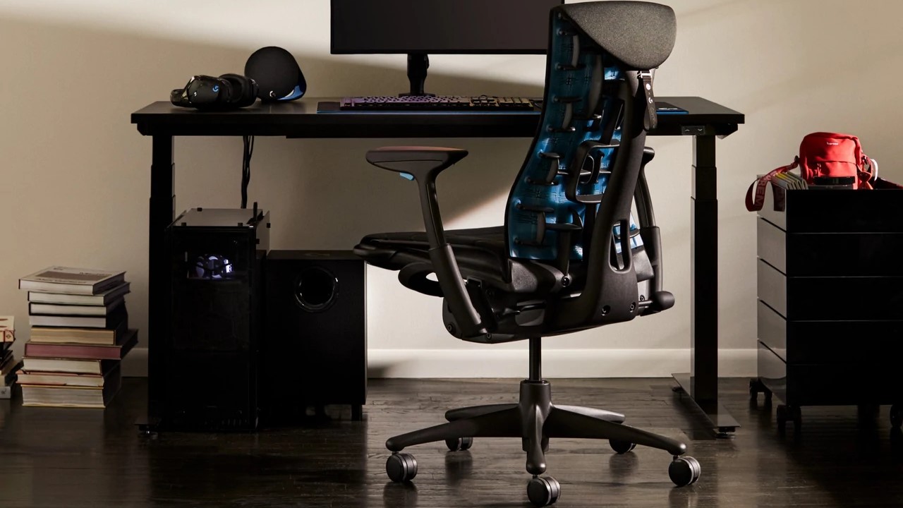 herman miller x logitech embody office chair