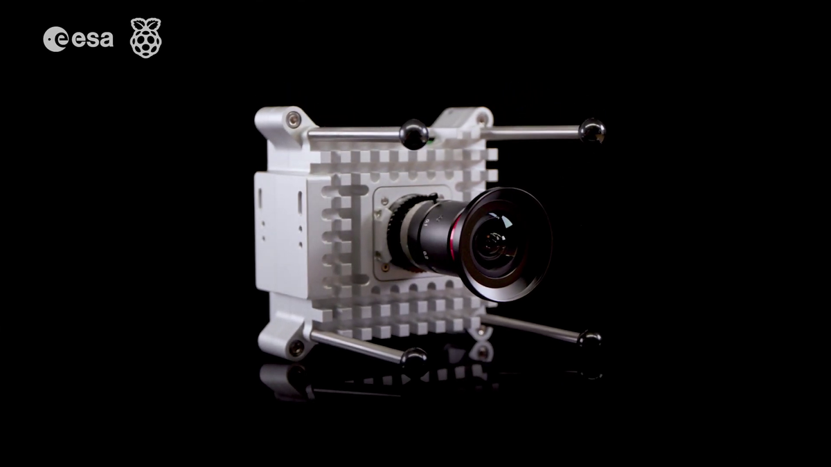Screenshots from Raspberry Pi Foundation's AstroPi video
