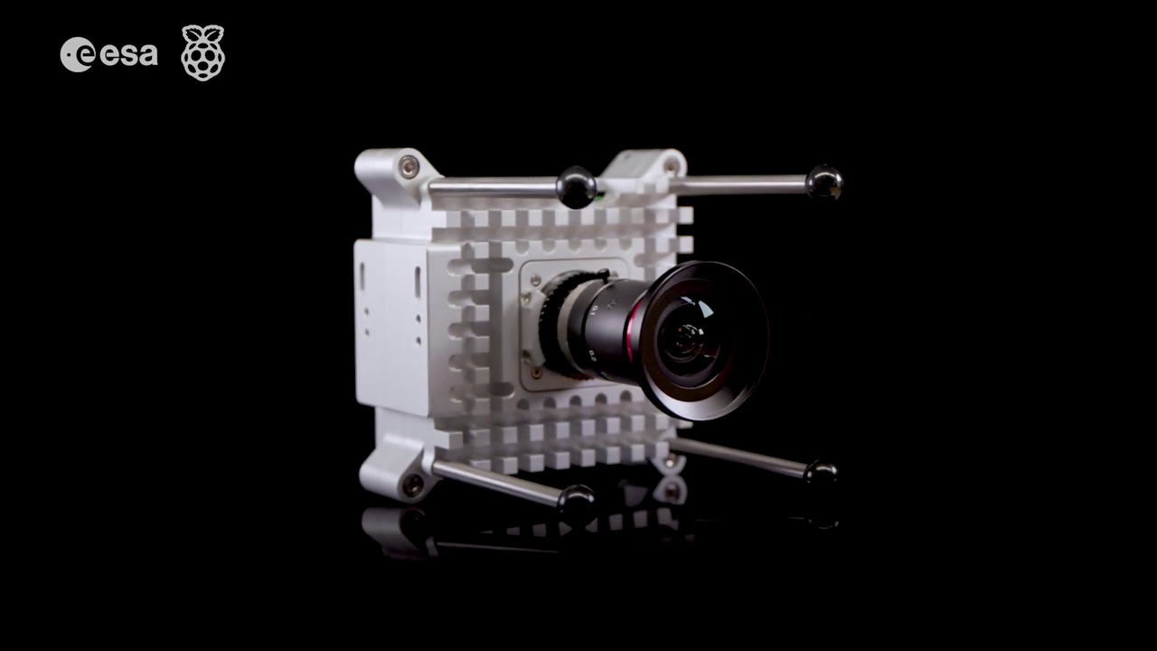Screenshots from Raspberry Pi Foundation's AstroPi video