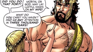 Hercules and Hebe in Marvel Comics.