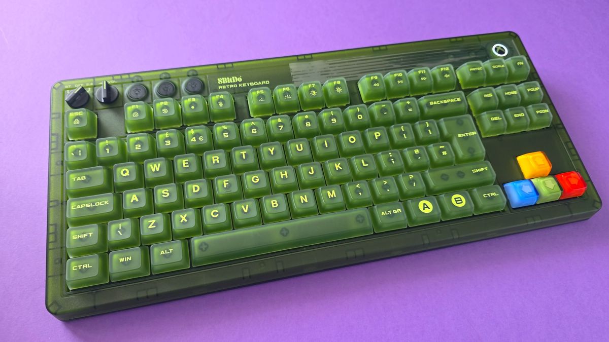 Green keyboard