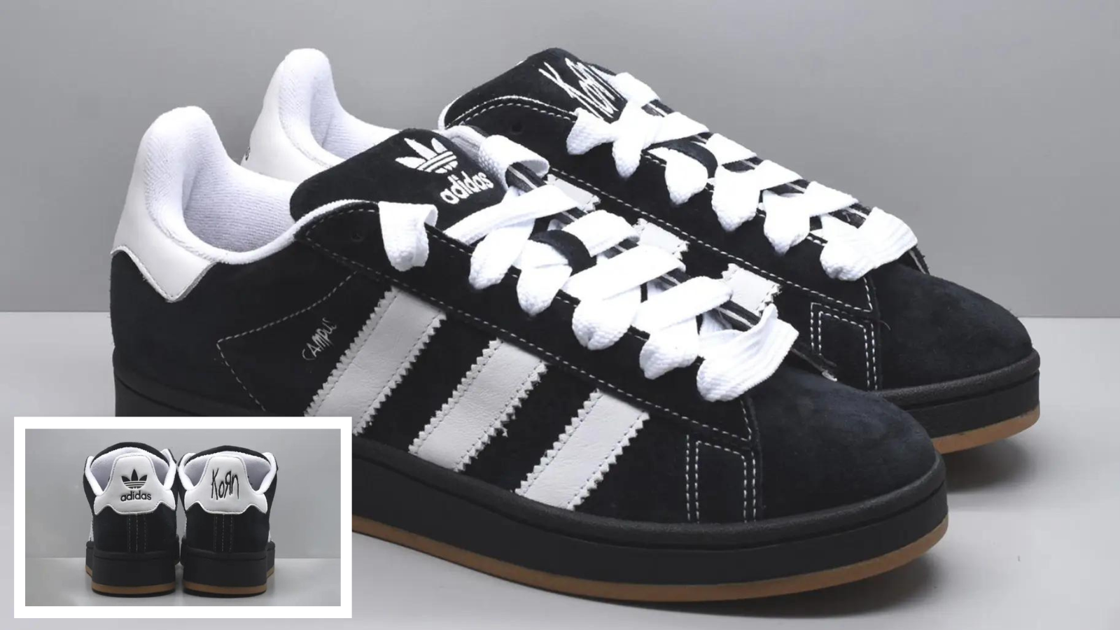 Korn and Adidas in official shoe collab and we can't believe it took