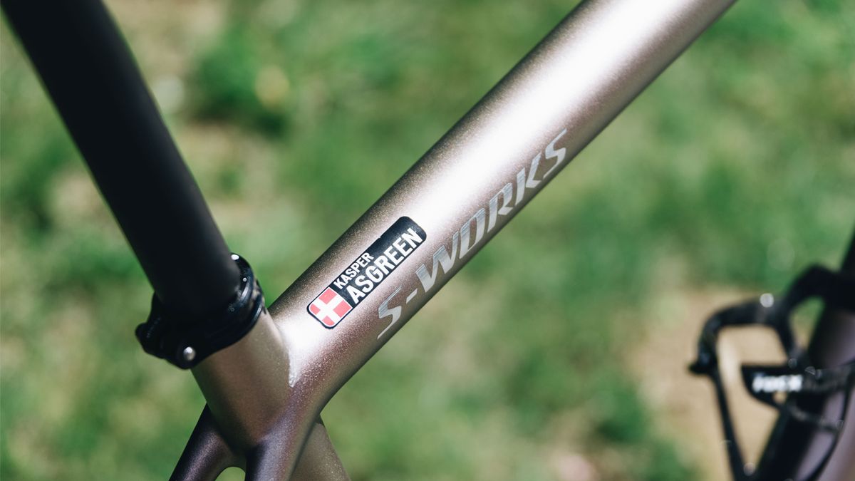 Kasper Asgreen's Specialized S-Works Aethos bike