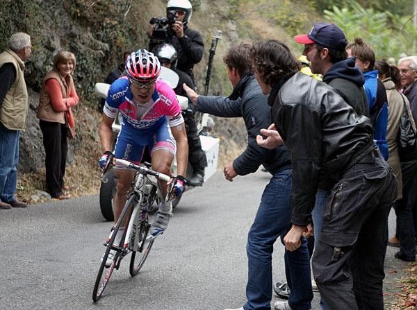 Damiano Cunego (Lampre) climbed very well