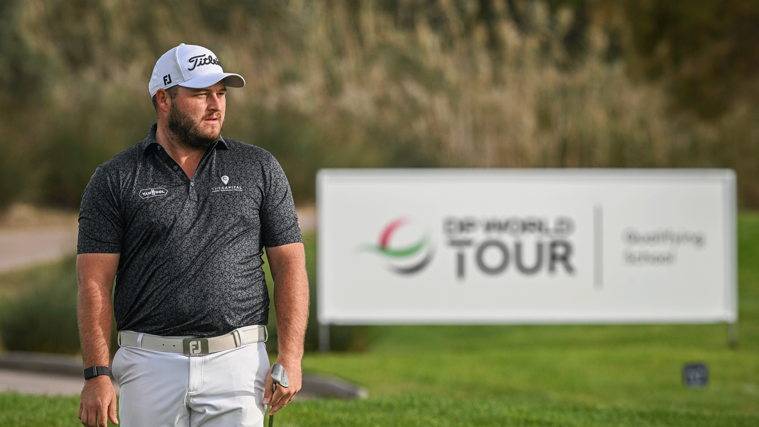 Zander Lombard looks on during day four of DP World Tour Qualifying School Final Stage 2025
