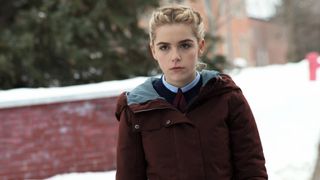 Kiernan Shipka as Katherine in "The Blackcoat's Daughter"