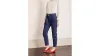 Boden Belted Tapered Leg Jeans