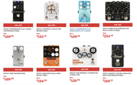 Save 15% on Keeley pedals