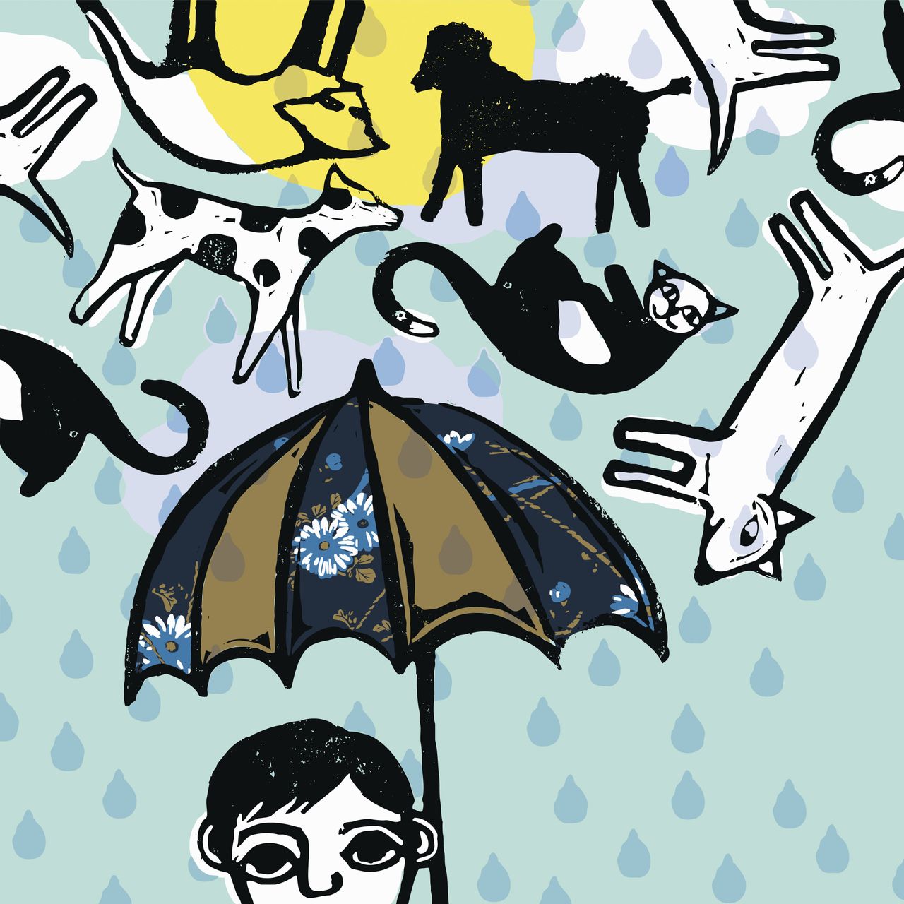 Raining cats and dogs