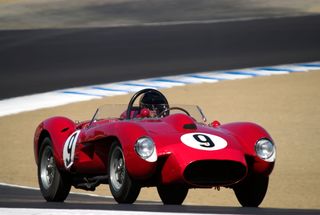 A Ferrari 250 TR at Monterey