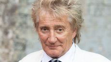 rod stewart on a white background