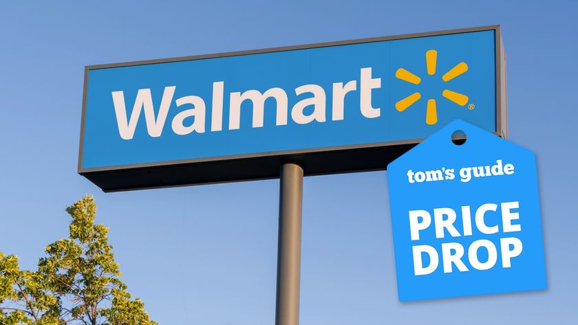 Walmart sign with Tom&#039;s Guide Price Drop badge