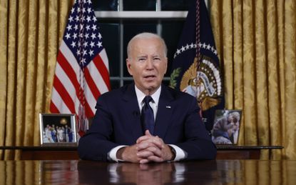Biden addresses the nation from the Oval Office 