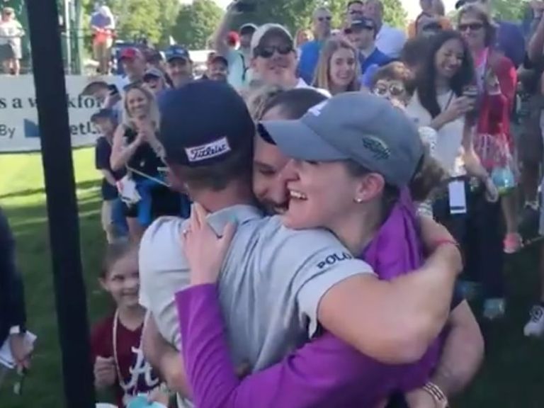 WATCH: Justin Thomas Plays Part In Pro-Am Wedding Proposal