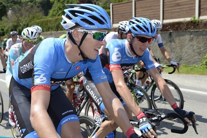 Garmin Sharp's Andrew Talansky and Dan Martin
