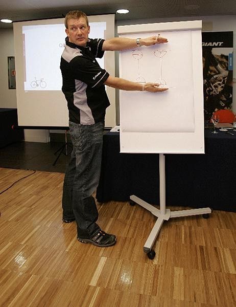 David Ward explains the principles behind the new shaped tubes on the 2007 TCRs