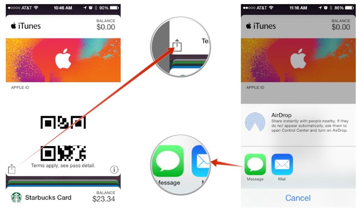 How to access and add credit to an iTunes Pass with Passbook iMore